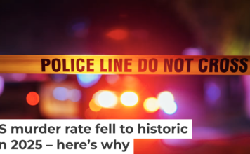 The reported rate of murder and nonnegligent manslaughter may be the lowest since reliable national data began to be collected in 1960. Jeremy Hogan/Photodisc via Getty Images